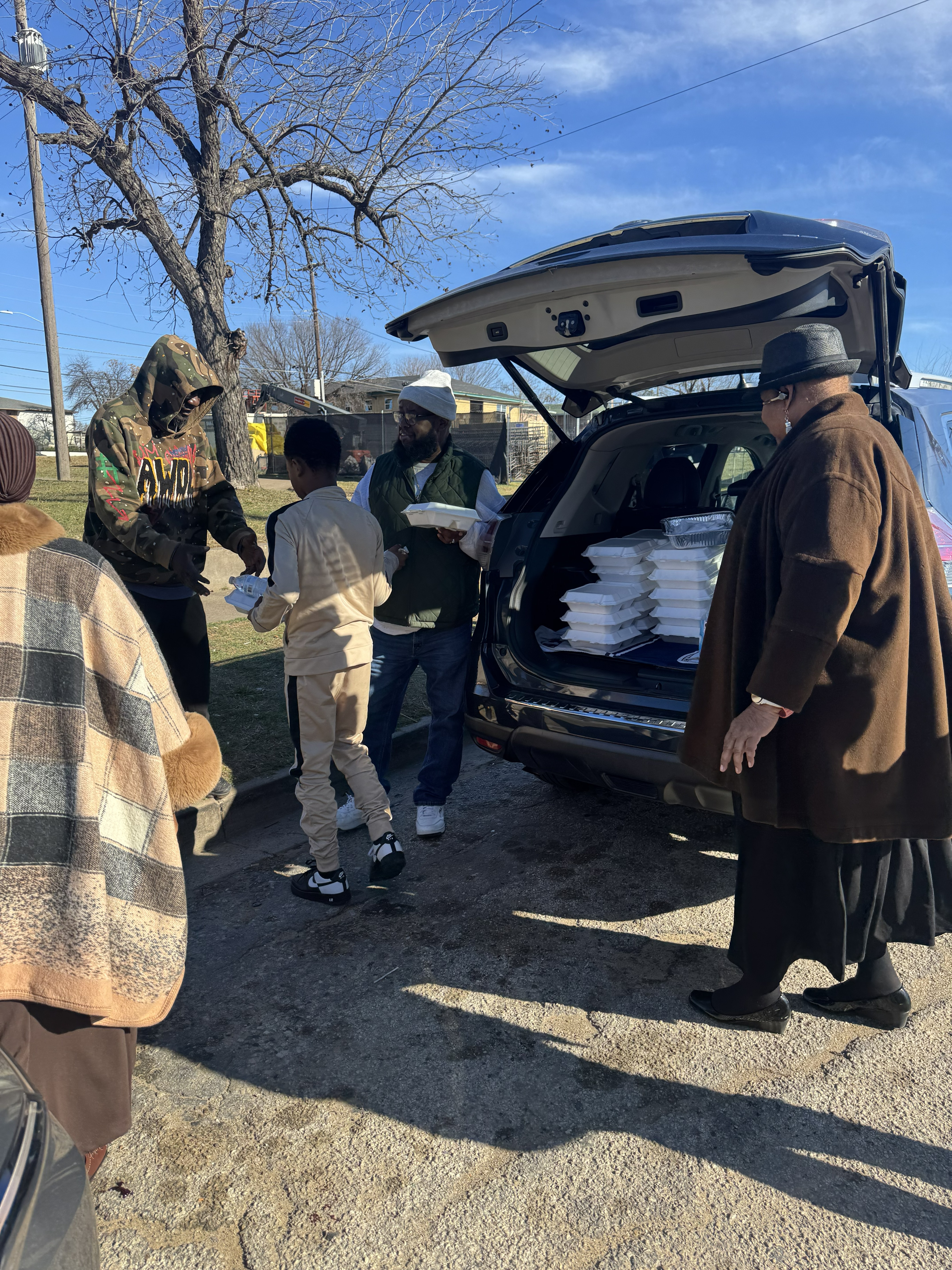 Feeding Homeless